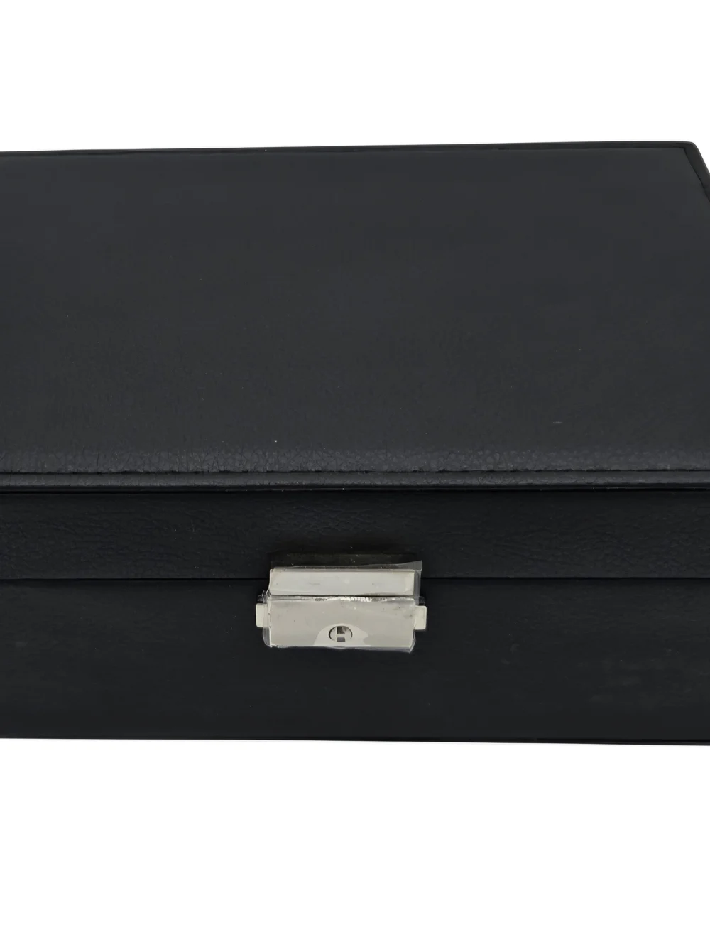 Jewelry Organizer Storage Box in Black and Cream - Unbranded